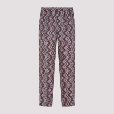 DRIES VAN NOTEN PURPLE PARKINO PANTS