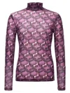 Dries Van Noten Heyze Tops In Purple
