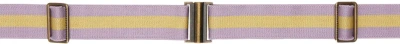 Dries Van Noten Purple Tape Belt In Pink
