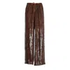Dries Van Noten Embellished Wide-leg Trousers In Black