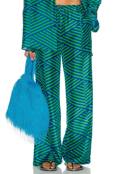 Dries Van Noten Puvis Pant In Green