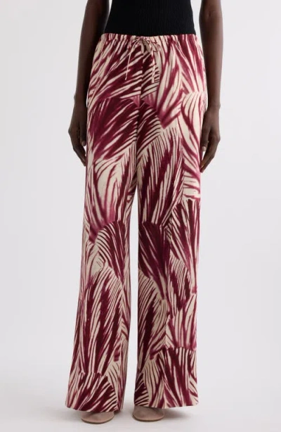 Dries Van Noten Puvis Print Drawstring Pants