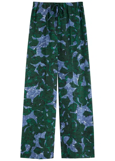 Dries Van Noten Multicolor Printed Pants