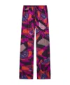 Dries Van Noten Puvis Long Drawstring Pants In Multi
