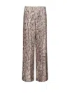 Dries Van Noten Puvis Straight Leg Casual Trouser Embroidered With All-over Sequins