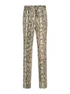 Dries Van Noten Straight Trousers With Belt Loops And Pockets In Brown