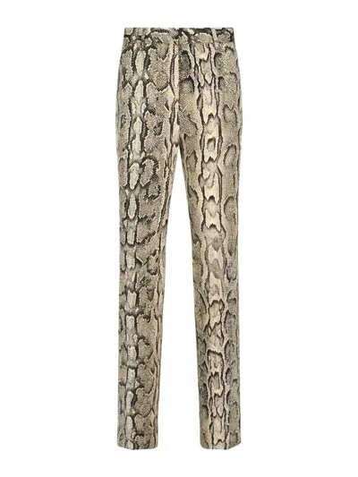 DRIES VAN NOTEN PANTALÓN CASUAL - BEIS