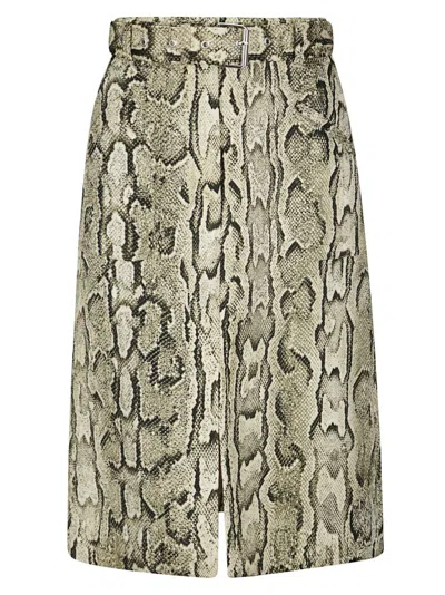 DRIES VAN NOTEN DRIES VAN NOTEN PYTHON SKIRT