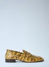 Dries Van Noten Snakeskin-effect Leather Loafers In Multi