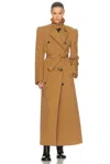 Dries Van Noten Rafti Coat In Brown