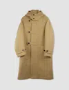 Dries Van Noten Ragnar Coat In Camel