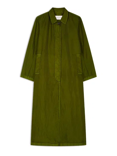 Dries Van Noten Ralto Coat In Green