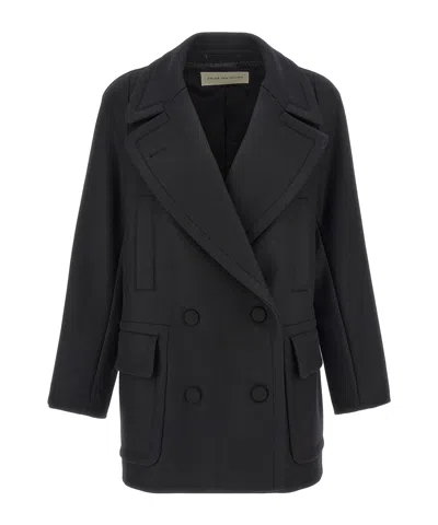 DRIES VAN NOTEN DRIES VAN NOTEN RANDIA DOUBLE-BREASTED COAT