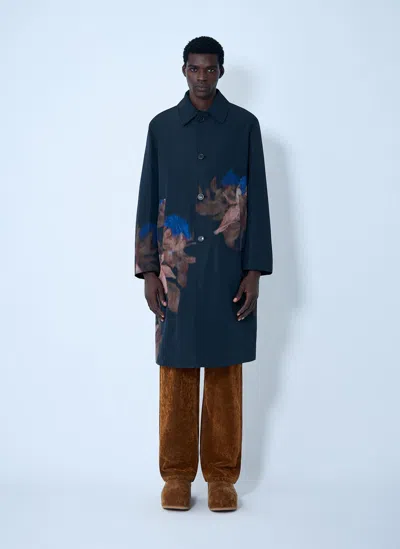 DRIES VAN NOTEN RANKLE PRINTED TAILORED COAT
