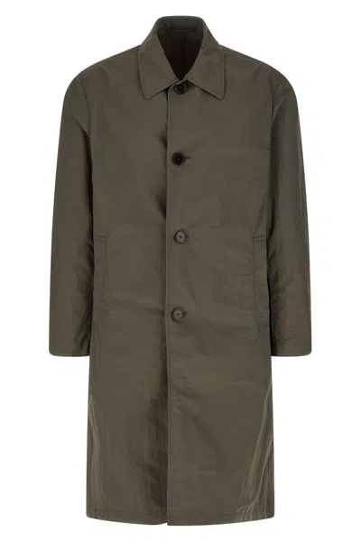 Dries Van Noten Rankles Long Coat Side Pockets Design In Green