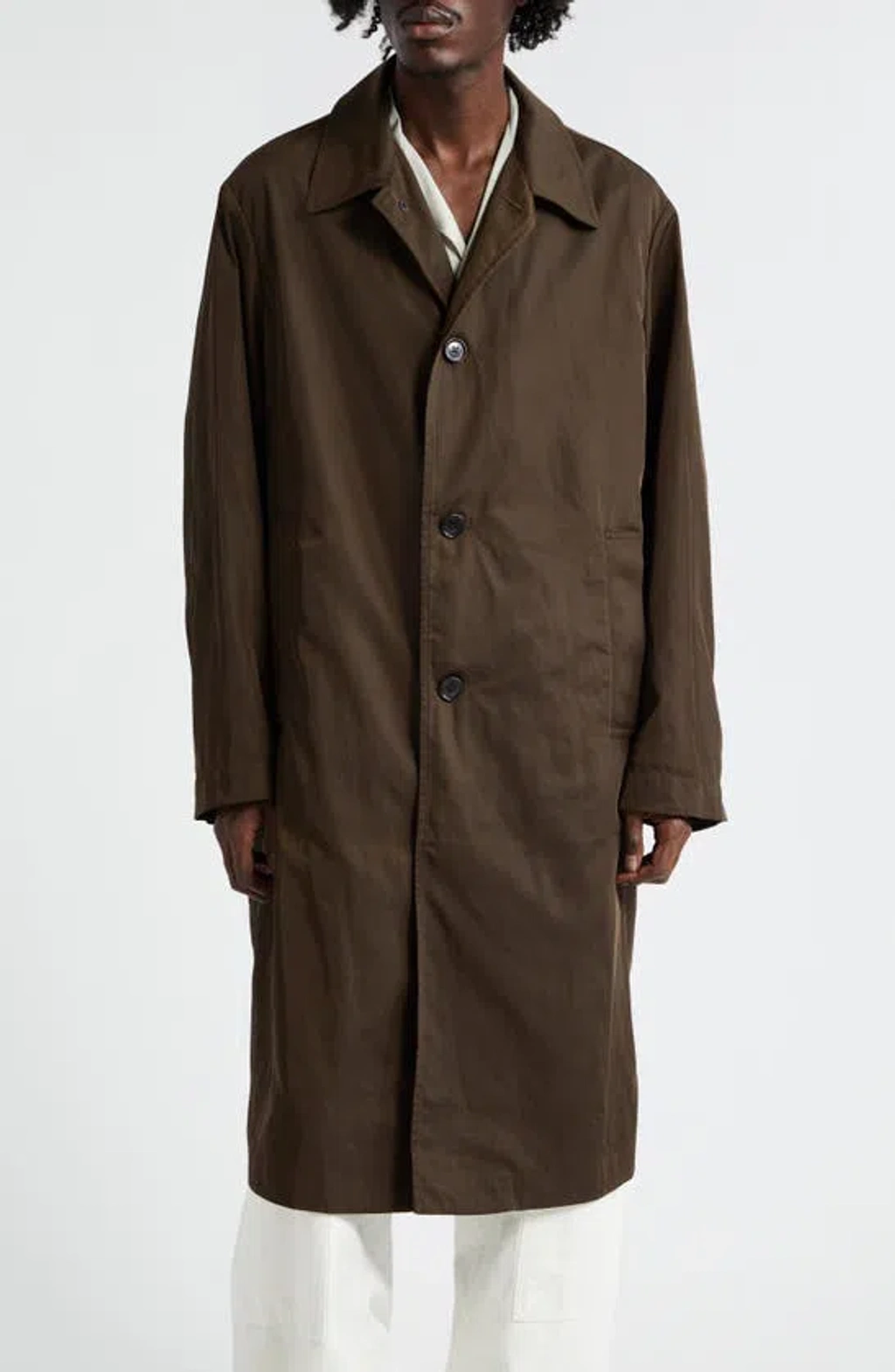 Dries Van Noten Rankles Oversize Coat In Khaki 606 | ModeSens
