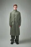 Dries Van Noten Rannon Coat In Green