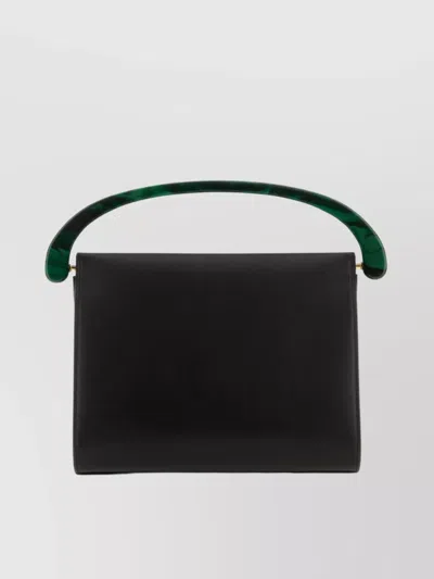 Dries Van Noten Rectangular Shape Cross-body Bag With Contrast Handle