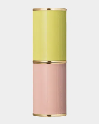 Dries Van Noten Refillable Lipstick Case In Pink  Yellow