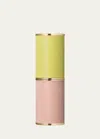 Dries Van Noten Refillable Lipstick Case In Pink Yellow