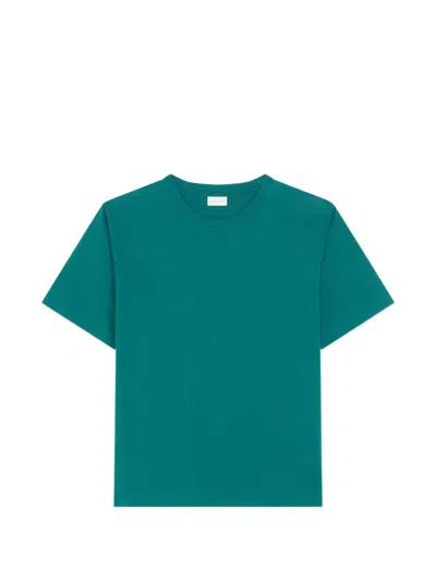 Dries Van Noten Green Regular Fit Cotton T-shirt