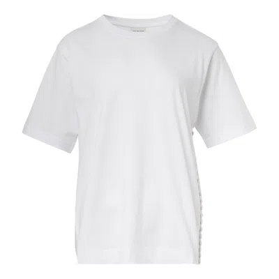 Dries Van Noten Regular Fit Short Sleeve T-shirt In Burgundy