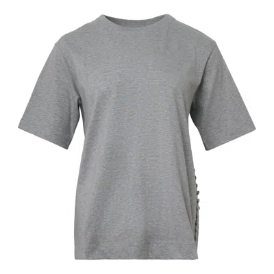 Dries Van Noten Regular Fit Short Sleeve T-shirt In Gray