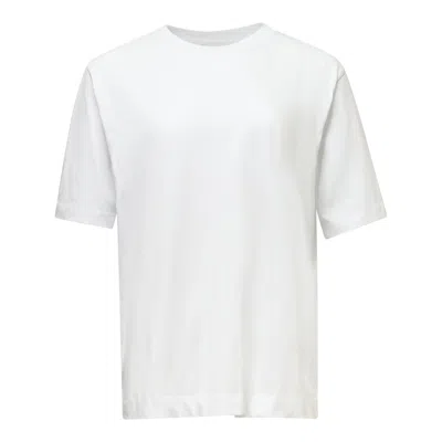 Dries Van Noten Regular Fit Short Sleeve T-shirt In White