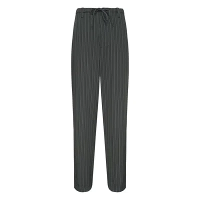 Dries Van Noten Regular Fit Straight Fuller Leg Pants In Multi