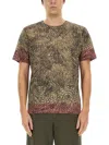 Dries Van Noten Lightweight Short Sleeve Round Neck T-shirt In Multi