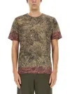 Dries Van Noten Regular Fit T-shirt In Multicolour