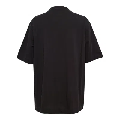 Dries Van Noten Regular Fit T-shirt With Knott In Burgundy