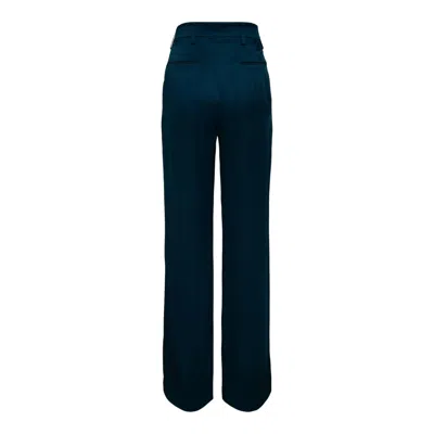 Dries Van Noten Regular Fit Tailored Trousers In Blue