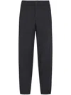 Dries Van Noten Relaxed Fit Trousers With Smooth Finish In Black