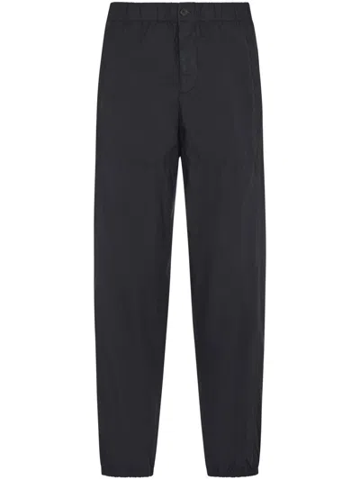 Dries Van Noten Relaxed Fit Trousers With Smooth Finish In Black