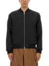 Dries Van Noten Classic Grey Jacket With Structured Silhouette In Black