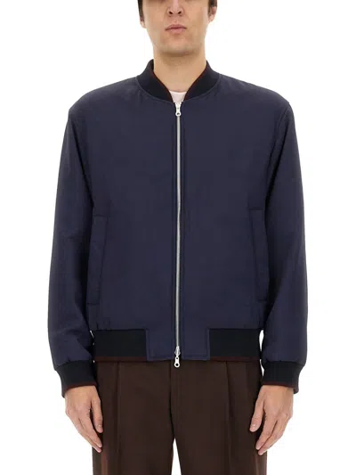 Dries Van Noten Reversible Jacket In Blue