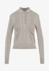 Dries Van Noten Polo In Gray