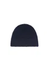 Dries Van Noten Ribbed Knit Hat In Black