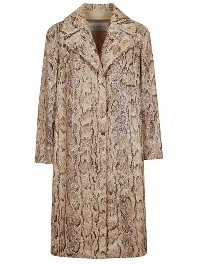 DRIES VAN NOTEN RICCA EMB 1483 W.W.COAT