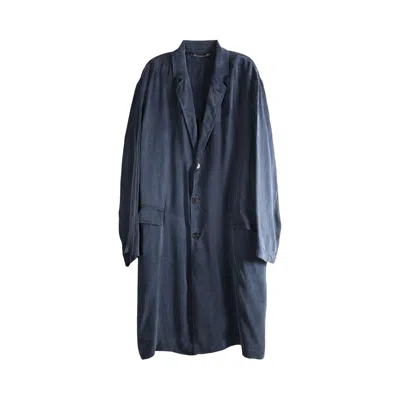Pre-owned Dries Van Noten Rinley Coat 'navy' | Blue | Men's Size Xl