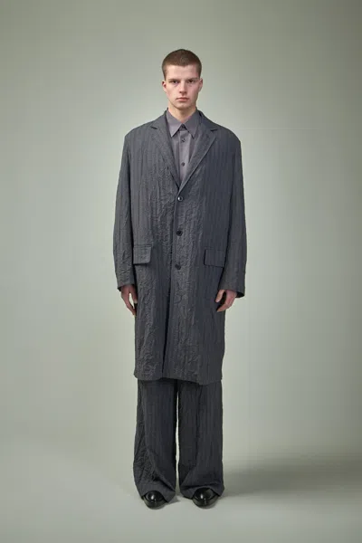 Dries Van Noten Rinley M.w. Coat In Grey