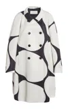 Dries Van Noten Ripa Printed Duchess-satin Coat In Multi