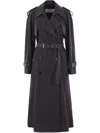 Dries Van Noten Risto Raincoat Clothing In Grey