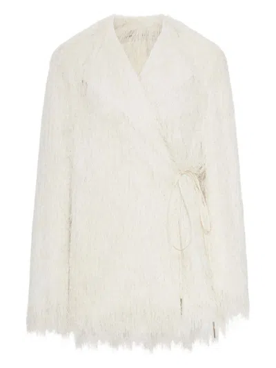DRIES VAN NOTEN DRIES VAN NOTEN "RIVLA SHORT 2031" FRINGED JACKET