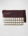 Dries Van Noten Rock The Myrrh Pochette Pouch In Rock The Myrrh  Bordeaux