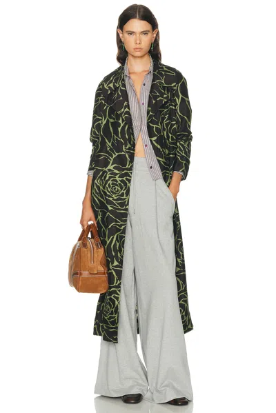 Dries Van Noten Rolana Coat In Black