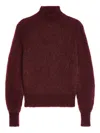 Dries Van Noten Roll-neck Sweater In Red