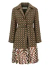 Dries Van Noten Roltas Coat With Sequins Clothing In Multi
