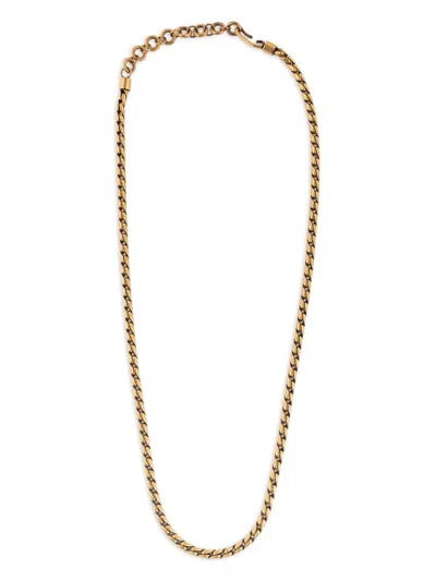 Dries Van Noten Rope-chain Necklace In Gold